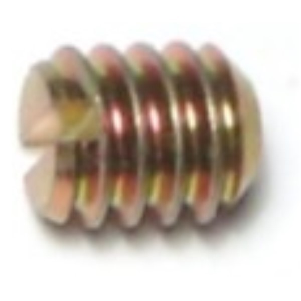 Midwest Fastener 1/4"-20 x 1/4" Steel Coarse Thread Slotted Headless Set Screws 20PK 71561